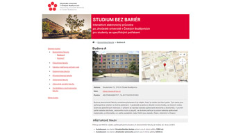 Obrázek reference Webový průvodce univerzitou