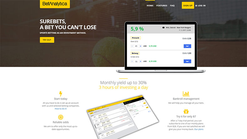 Obrázek reference BetAnalytica.com - webové stránky