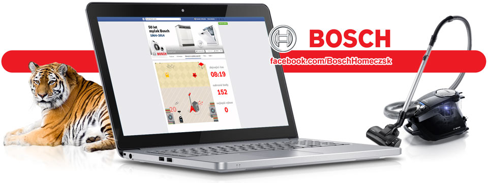 Bosch - facebooková aplikace - Vysavač