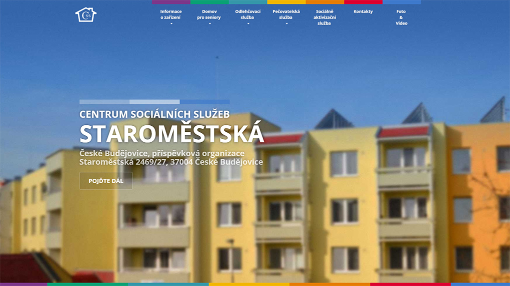 Obrázek reference Webové stránky CSS Staroměstská