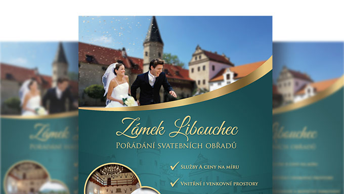 Obrázek reference Tvorba letáčků pro zámek Libouchec