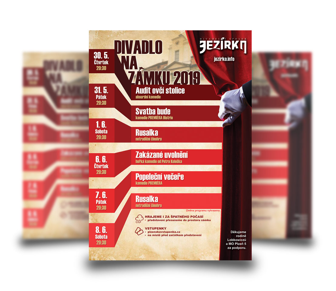 Tvorba plakátu – ukázka projektu