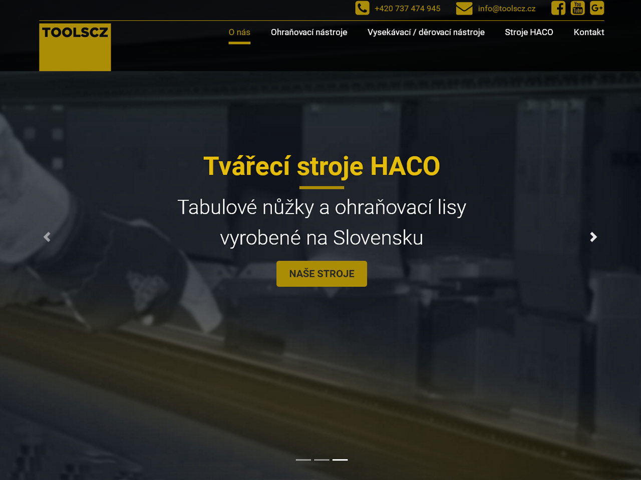 Náhled webu toolscz.cz - obrázek 1